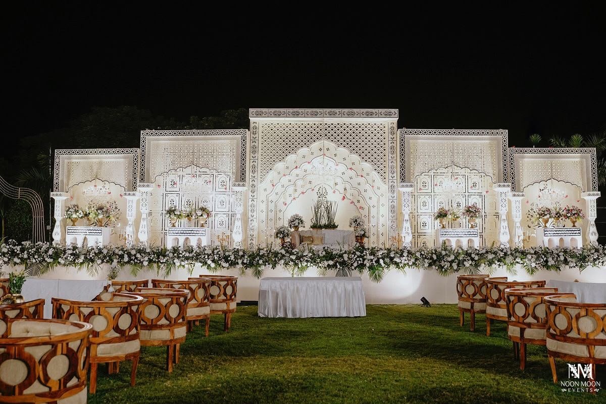 Bhrahmkrupa Reception decoration